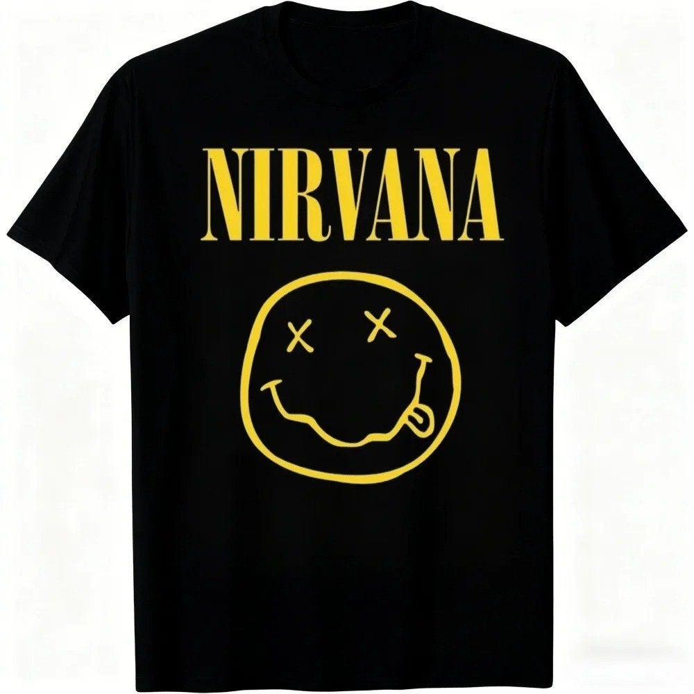 Band T-shirt Nirvana - Oversized stijl, Ophalen of Verzenden, Nieuw, Maat 48/50 (M), Zwart