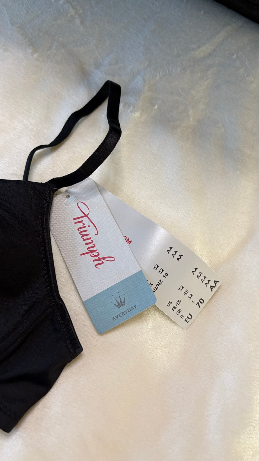 Triumph BH 70A Zwart - Nieuw met kaartjes, Verzenden, Zwart, BH