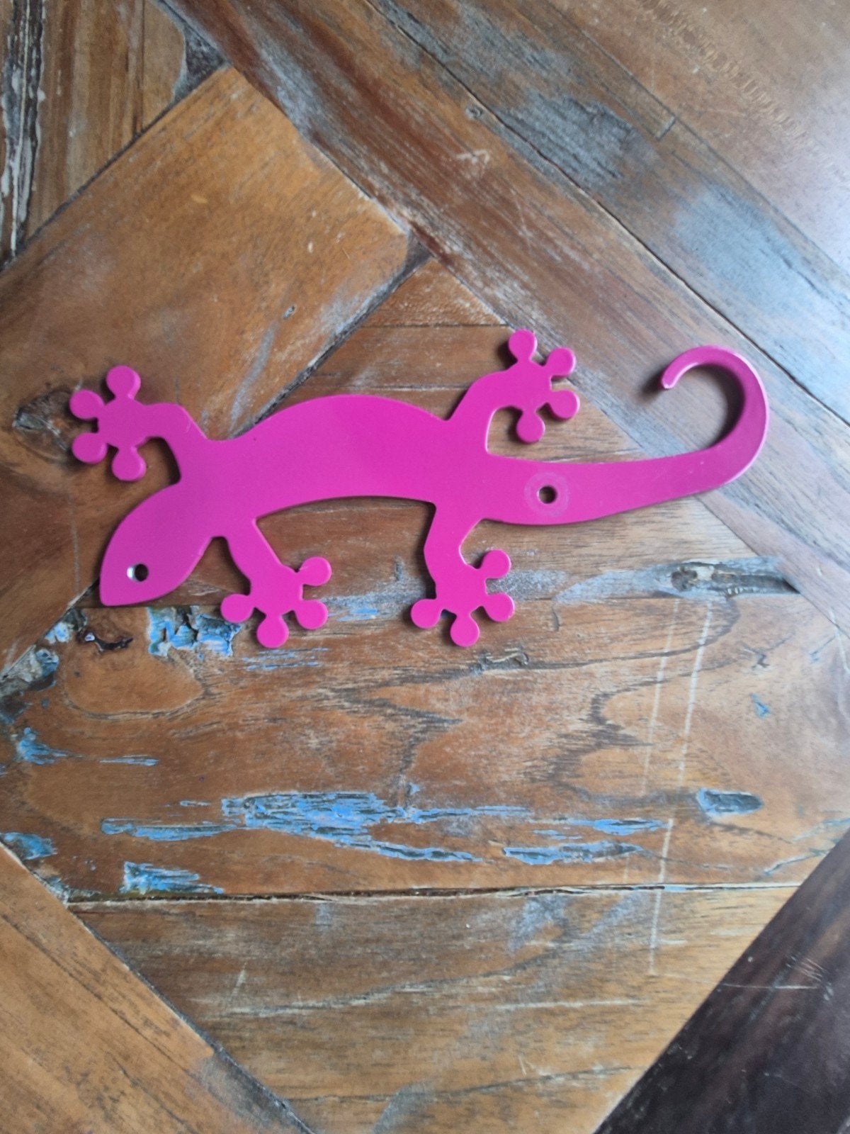 Nieuwe kinder kapstokhaken: krab en hagedis, Wandhaken, Nieuw, Ophalen of Verzenden, Minder dan 100 cm