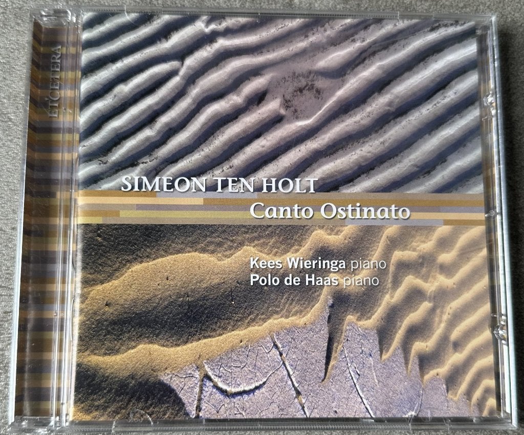 SIMEON TEN HOLT - CANTO OSTINATO -KEES WIERINGA/POLO DE HAAS, Ophalen of Verzenden, Zo goed als nieuw, Overige typen