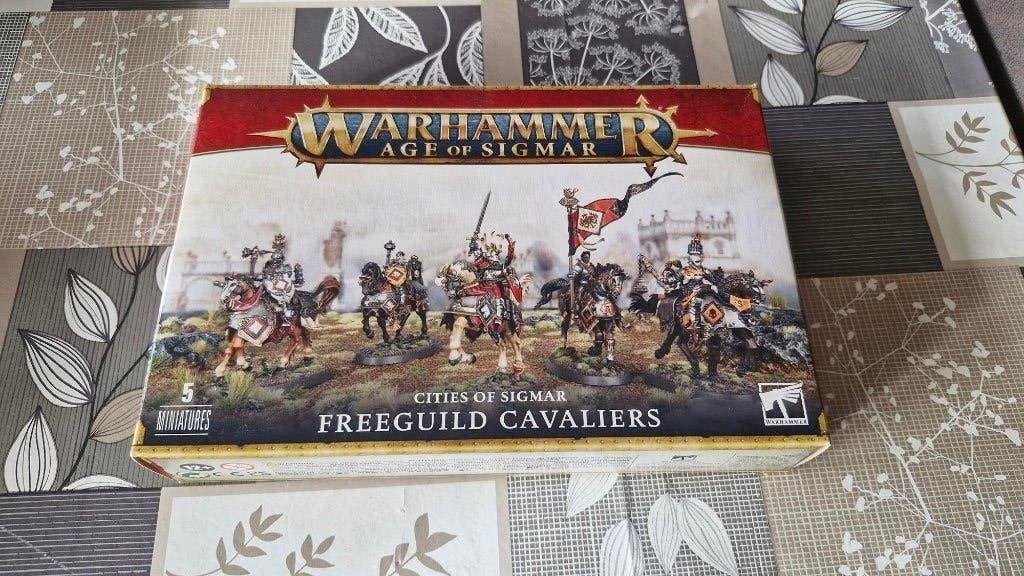 Warhammer Age of Sigmar Freeguild Cavaliers Cities of Sigmar, Ophalen of Verzenden, Nieuw, Warhammer, Figuurtje(s)