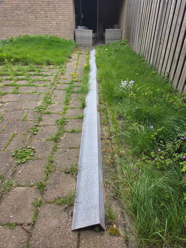 Metalen L latei balk voor draagmuur etc, Doe-het-zelf en Verbouw, Ophalen, Gebruikt, Overige typen