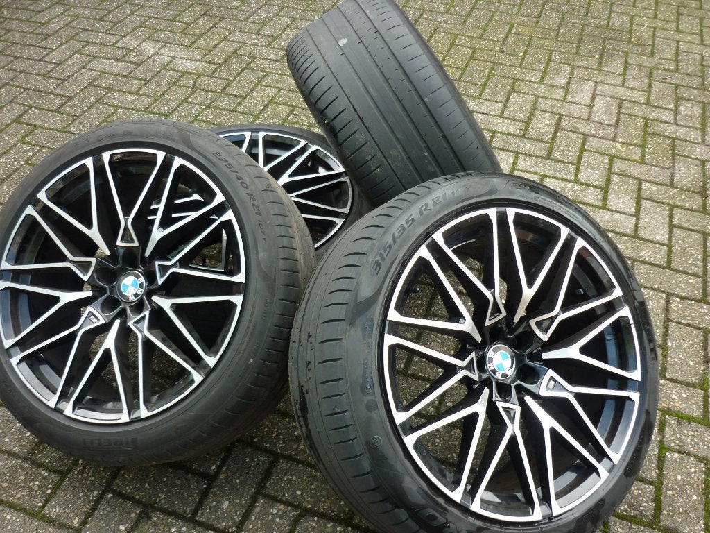 BMW X5 breedset 21 inch 5X112 van 2022 goed lezen!!!, Banden en Velgen, Winterbanden, Ophalen, 19 inch