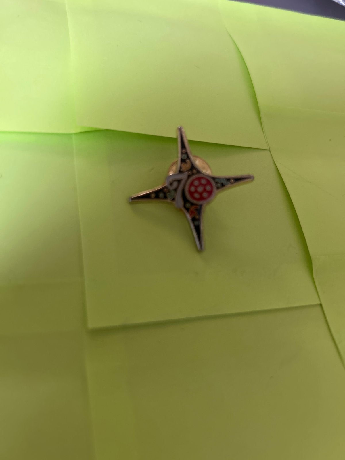 70 jaar Efteling pin, Verzamelen, Speldjes, Pins en Buttons, Zo goed als nieuw, Speldje of Pin, Overige onderwerpen, Ophalen of Verzenden