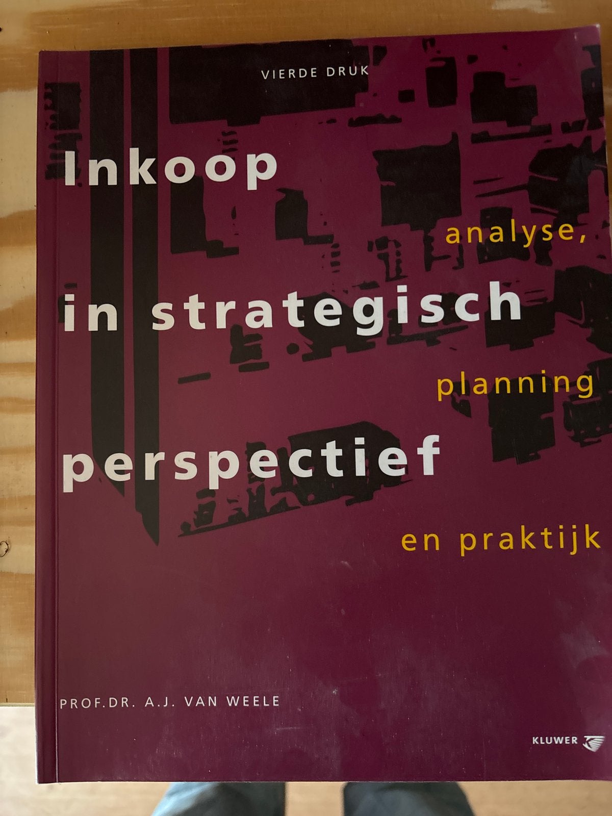 Inkoop in strategisch perspectief - Prof. Dr. A.J. van Weele, Ophalen of Verzenden, Gamma, Zo goed als nieuw, HBO
