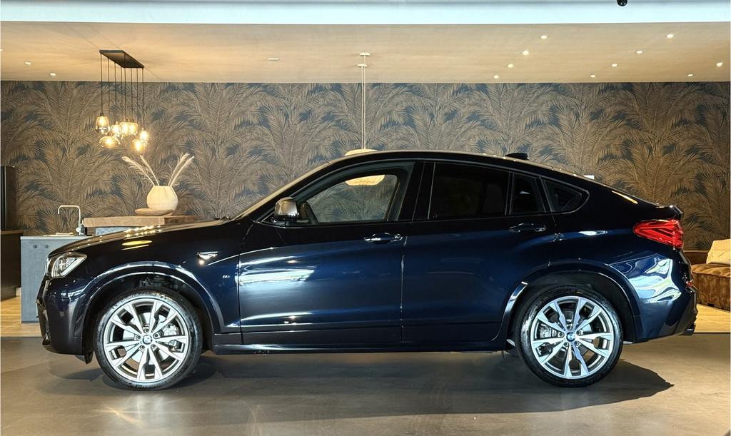 BMW X4 M40i M-Sport High Exe I 360PK I 20" I DAB (bj 2016), Auto's, BMW, Gebruikt, 2000 kg, 1820 kg, Zwart