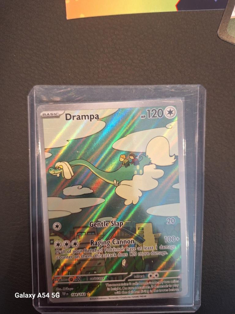 Drampa pokemon kaart, Ophalen of Verzenden