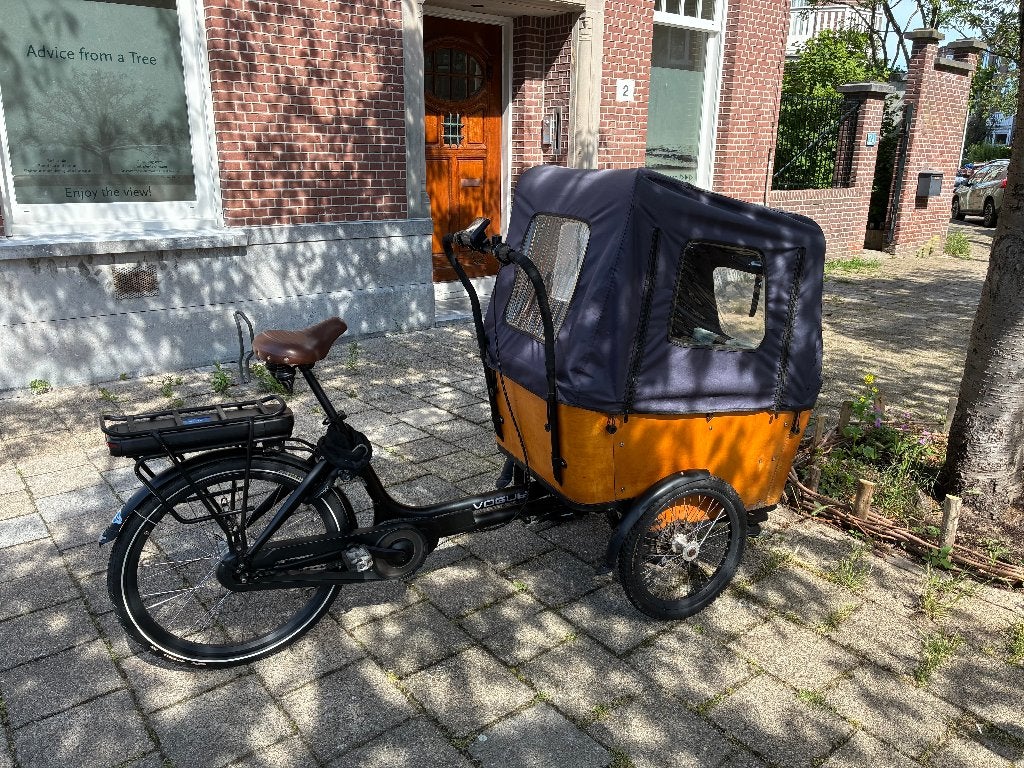 Bakfiets 4 kinderen kids - Vogue Carry 3, 4 kinderen of meer, Gebruikt, Huif, Ophalen