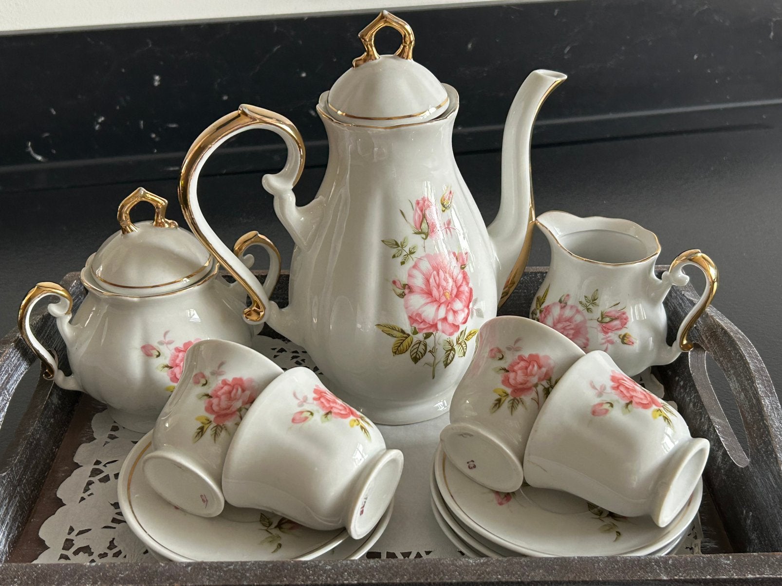 Antiek servies FP Zajecar uit Voormalig Joegoslavië, Antiek en Kunst, Ophalen of Verzenden