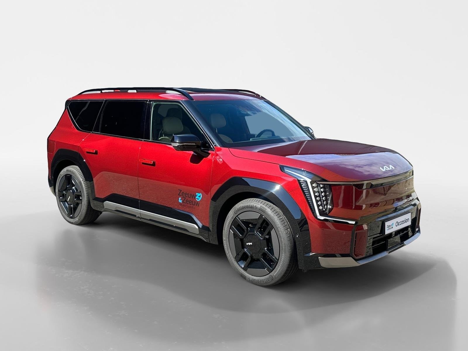 Kia EV9 GT-line AWD 99,8 kwh 7 zits | 385 PK | Geventileerde, Auto's, EV9, Origineel Nederlands, Parkeerassistent, Vierwielaandrijving