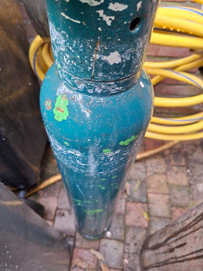 10 liter argon fles, Doe-het-zelf en Verbouw, Ophalen