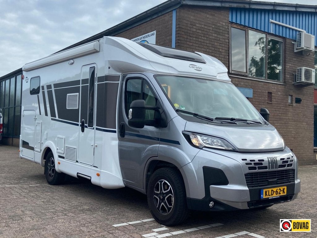 Carado T 338 PRO+ Enkele bedden + Hefbed Automaat !, Automaat, Ringverwarming, Fiat, 6 tot 7 meter