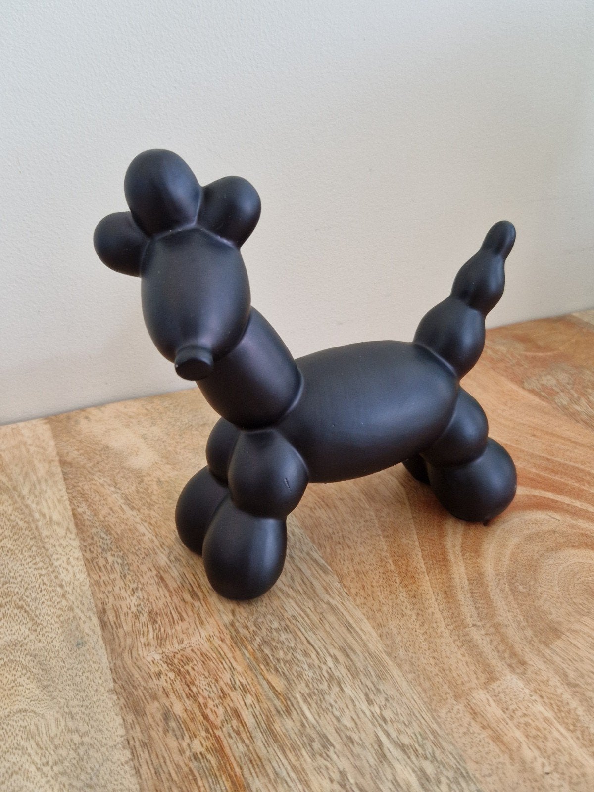 Zwarte ballonhond sculptuur - Livarno Home, Ophalen of Verzenden