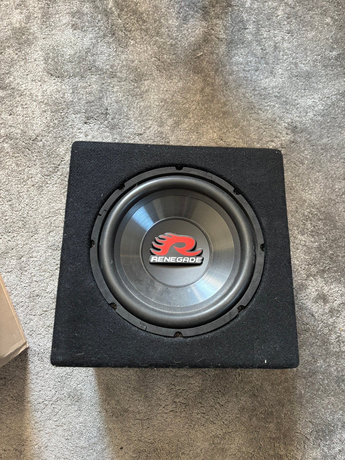 SUBWOOFER Renegade RX1000A, Ophalen of Verzenden, Zo goed als nieuw