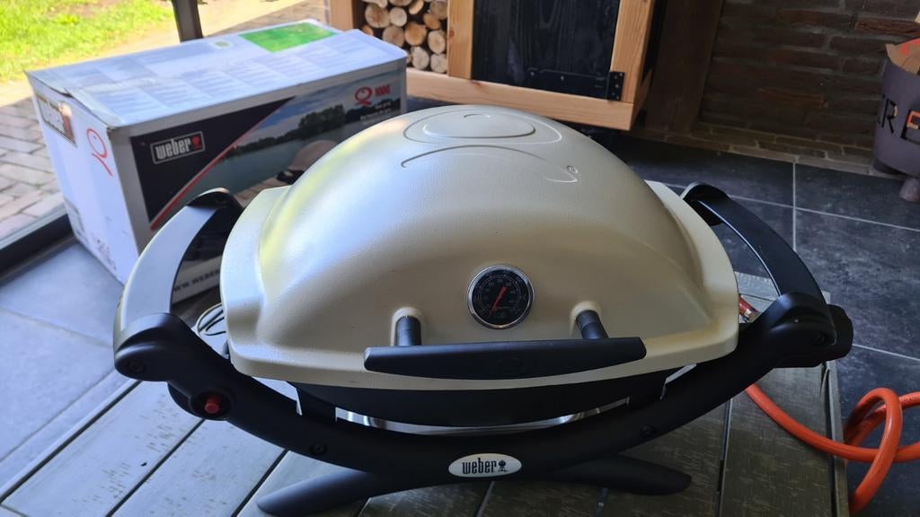 Weber Q1000 Gasbarbecue, Ophalen of Verzenden, Gebruikt, Weber