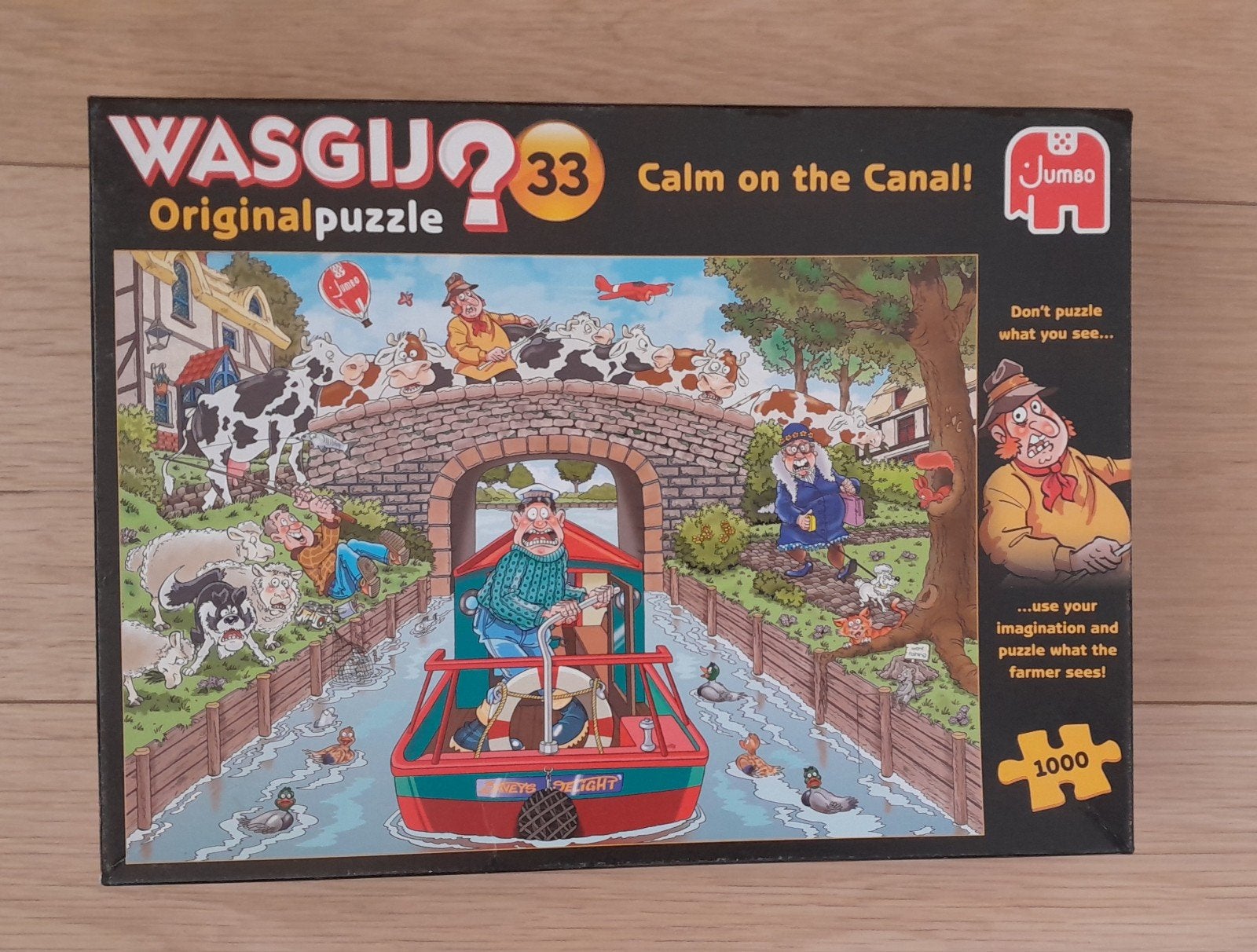 Wasgij puzzel  ORIGINAL 33, Ophalen of Verzenden, 500 t/m 1500 stukjes, Zo goed als nieuw, Legpuzzel