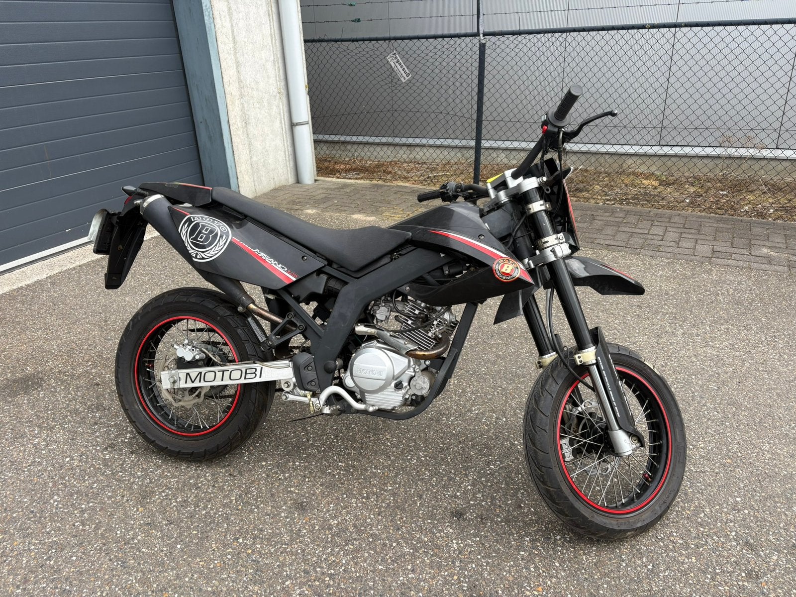 Motobi Misano  125  motor, Ophalen, Gebruikt