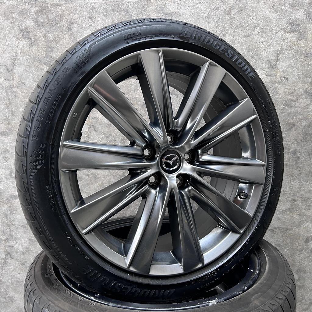 19 inch originele velgen + zomerbanden Mazda 6, Auto-onderdelen, Banden en Velgen, 19 inch, Gebruikt, Banden en Velgen, Ophalen of Verzenden