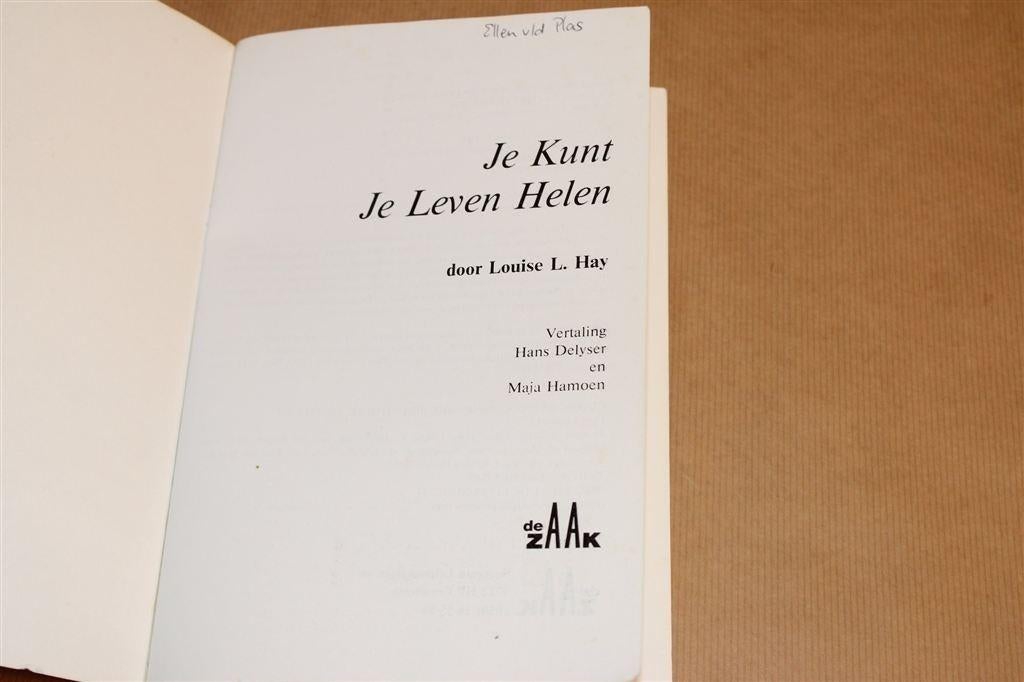 Je kunt je Leven Helen [Louise L. Hay] — Handboek & Oefening, Ophalen of Verzenden, Gelezen, Overige onderwerpen, Achtergrond en Informatie