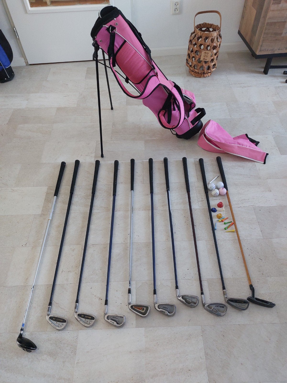 Samengestelde complete golfset voor dames - Topmerken, Sport en Fitness, Golf, Ophalen of Verzenden, Gebruikt, Set, Mizuno
