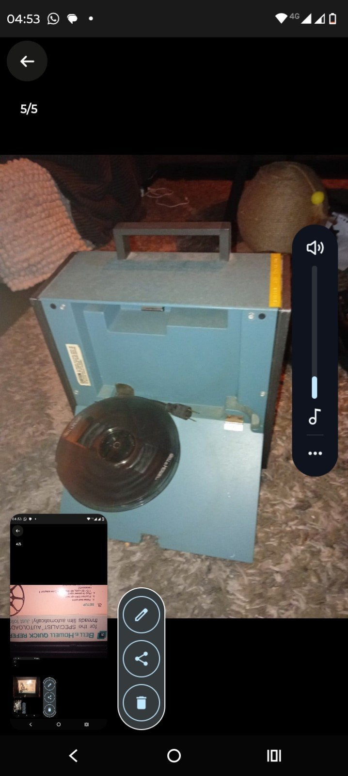 8 mm filmprojecktor, Ophalen of Verzenden, 1960 tot 1980