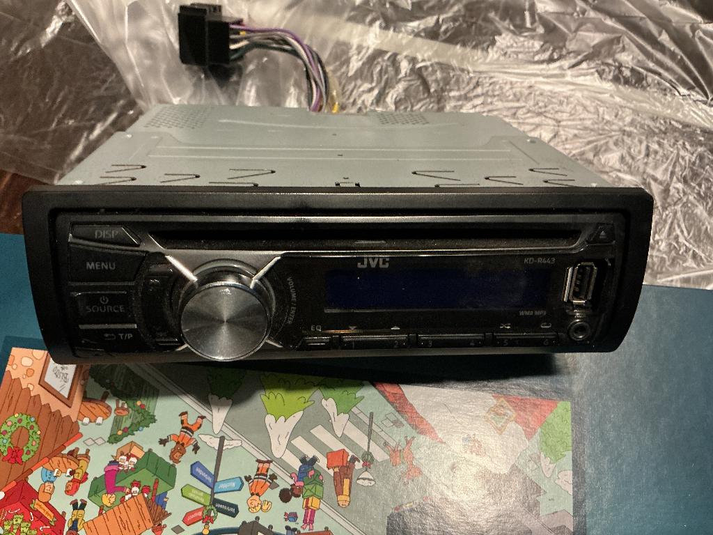 JVC KD-R443 Radio CD, Auto diversen, Ophalen of Verzenden, Zo goed als nieuw