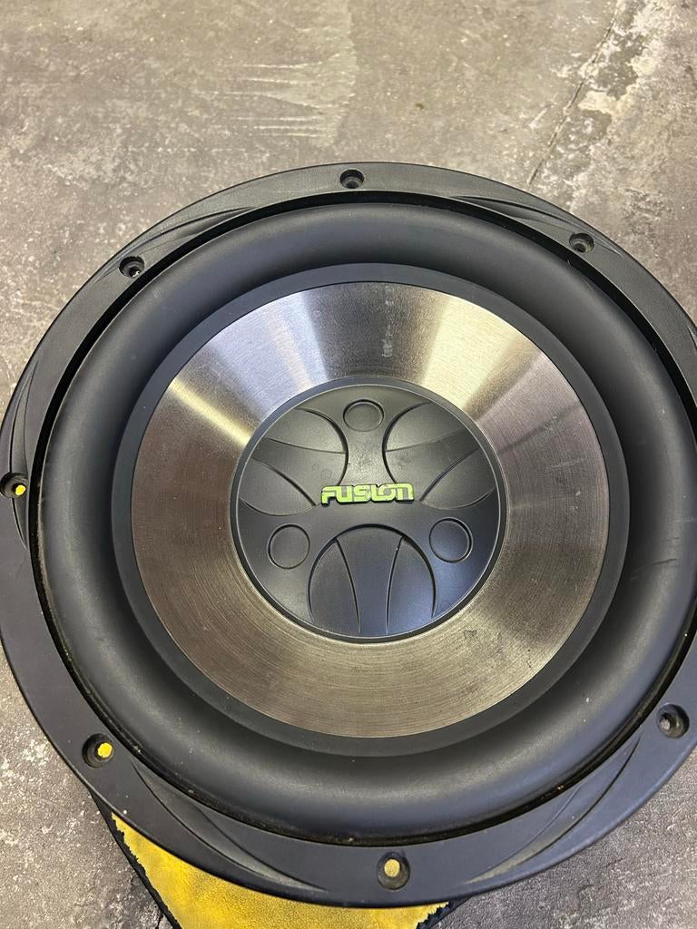 Fusion Subwoofer 12 inch - Krachtige Bass voor Auto, Ophalen of Verzenden, Gebruikt