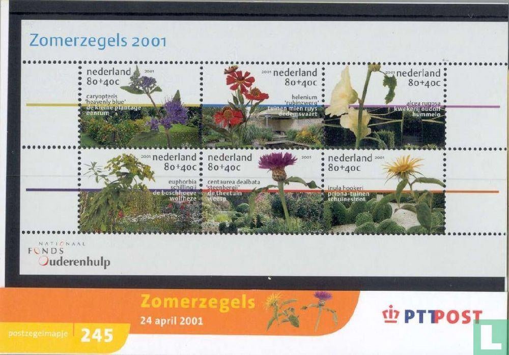 Postfris, Blok Zomerzegels 2001 NVPH 1973, Verzenden, Na 1940, Postfris