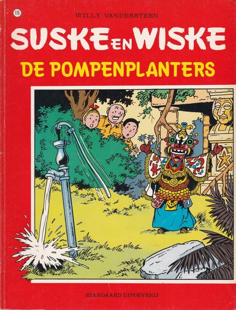 SUSKE EN WISKE - 176 - DE POMPENPLANTERS - Willy Vandersteen, Eén stripboek, Ophalen of Verzenden, Gelezen, Willy Vandersteen