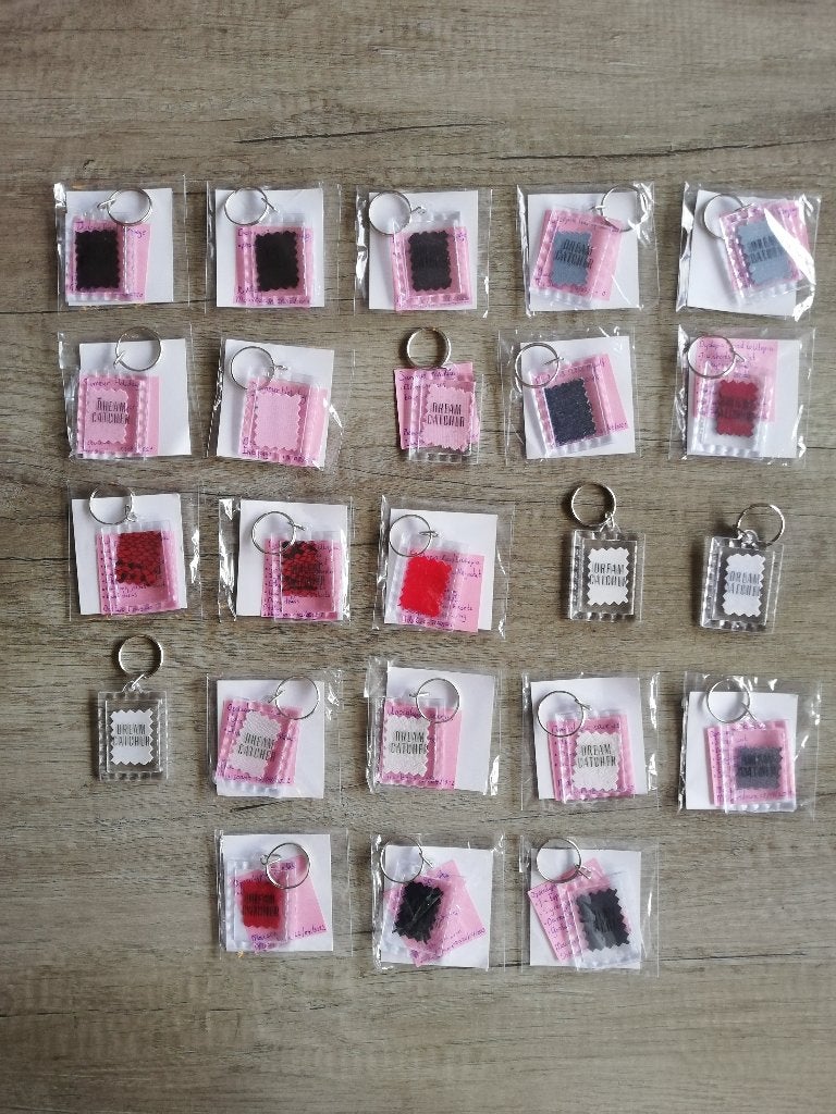 Dreamcatcher - Fabric Sleutelhangers, Ophalen of Verzenden, Zo goed als nieuw, Foto of Kaart