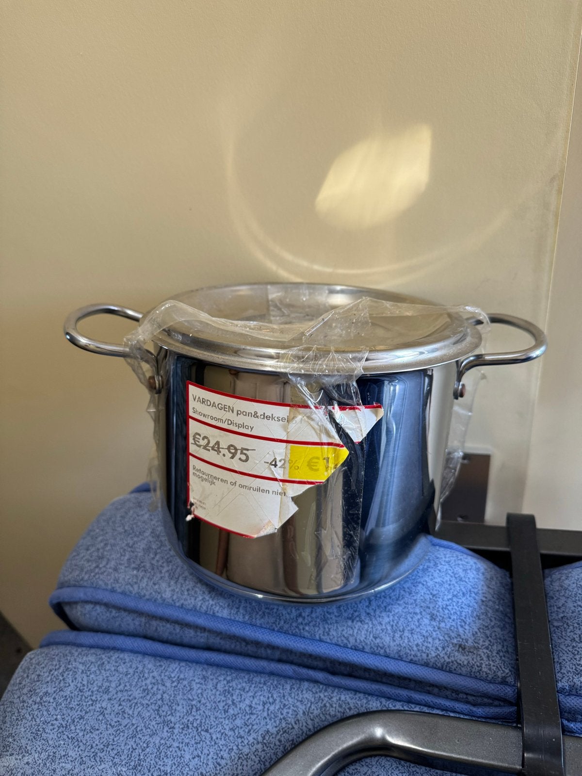 IKEA VARDAGEN Kookpan met deksel - RVS, 3L, Met deksel, Nieuw, Ophalen of Verzenden, IKEA