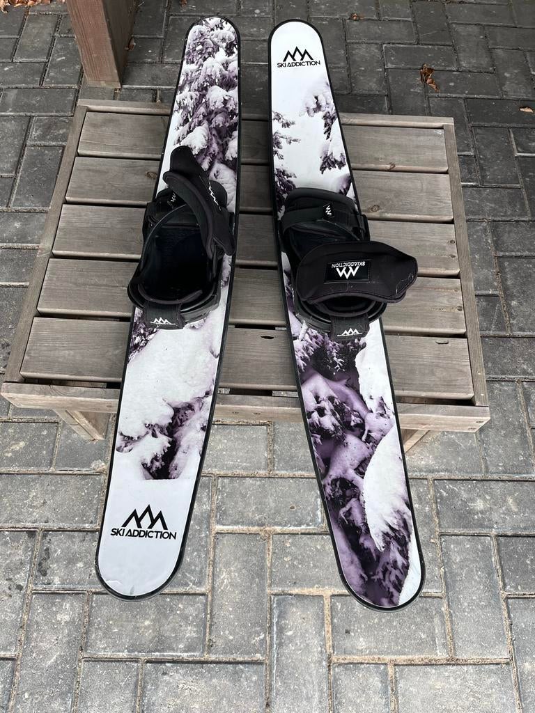 Trampoline ski's Ski Addiction - Zo goed als nieuw, Overige merken, Ophalen of Verzenden, Zo goed als nieuw, Skiën