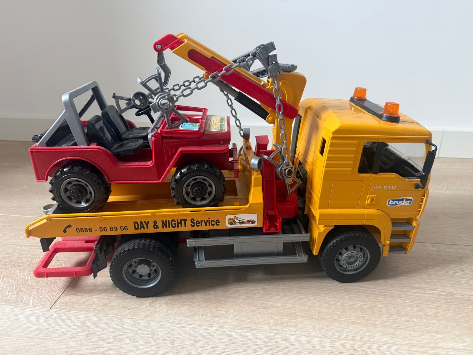 Speelgoed takelwagen, Ophalen, Zo goed als nieuw