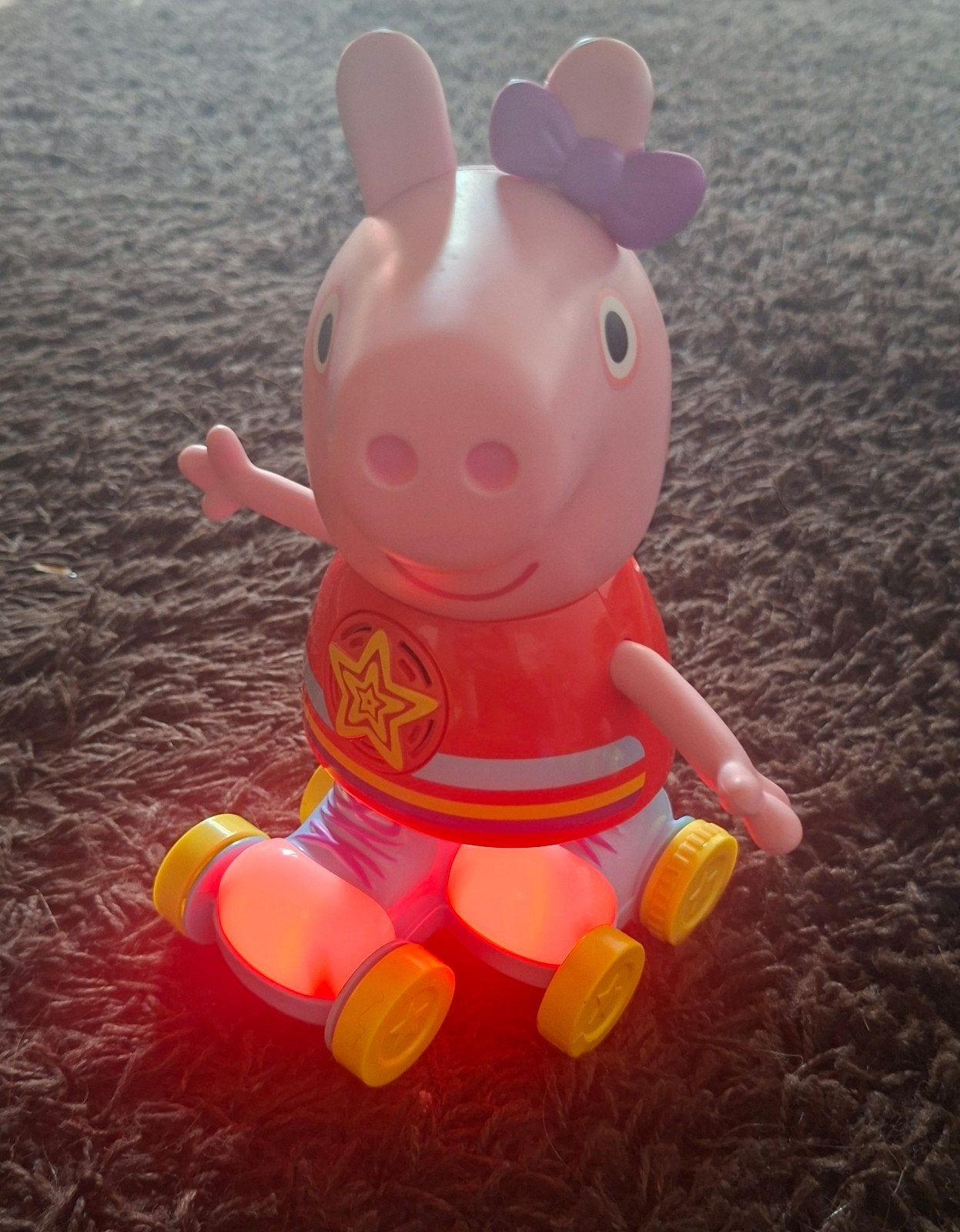 Peppa pig rollerdisco, Ophalen of Verzenden, Zo goed als nieuw