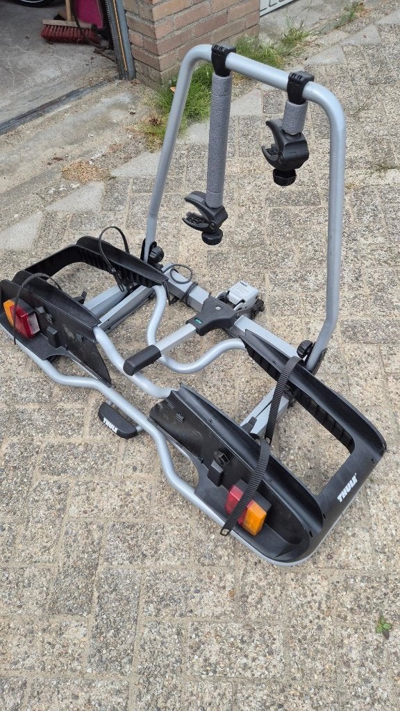 Fietsendrager, Auto diversen, Fietsendragers, Ophalen, Gebruikt, 2 fietsen, Trekhaakdrager