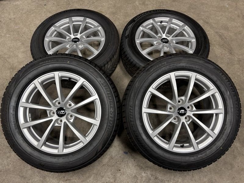 17 inch originele velgen + winterbanden Audi A6 C8 4K0601025