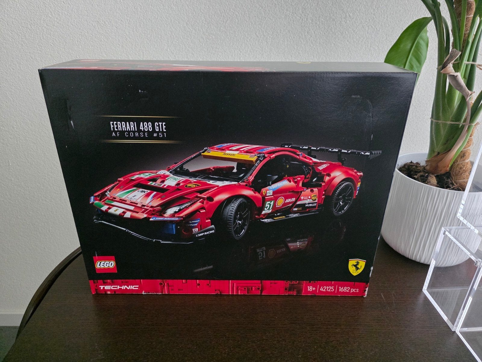LEGO Technic Ferrari 488 GTE AF Corse #51 (42125), Lego, Nieuw, Ophalen of Verzenden, Technic