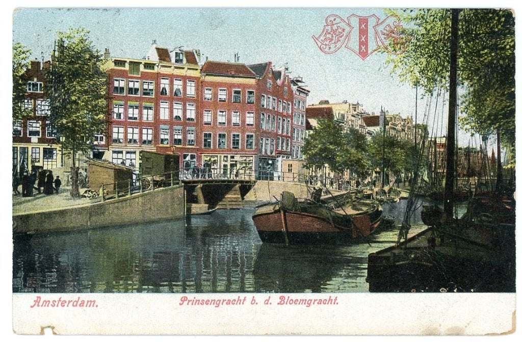 Amsterdam, Verzenden, Voor 1920, Gelopen, Noord-Holland