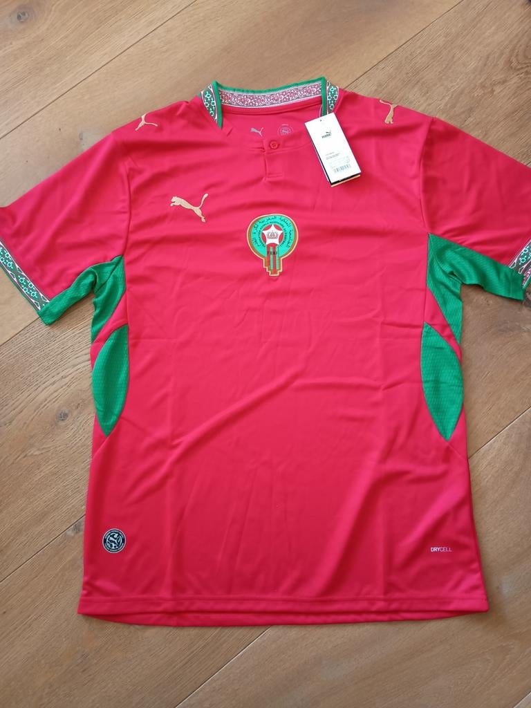 WK 2026 shirt Marokko, Shirt, Pumastraat 1, Nieuw, Maat L