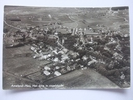P282 Ameland Nes - Luchtopname - 1963, Verzenden, 1960 tot 1980, Gelopen, Waddeneilanden