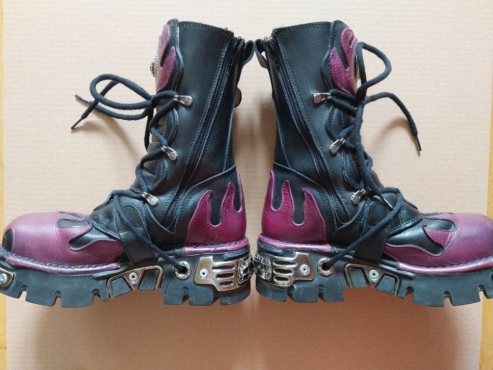 NEW ROCK BOOTS - maat 38, Hoge laarzen, NEW ROCK, Zwart, Ophalen of Verzenden