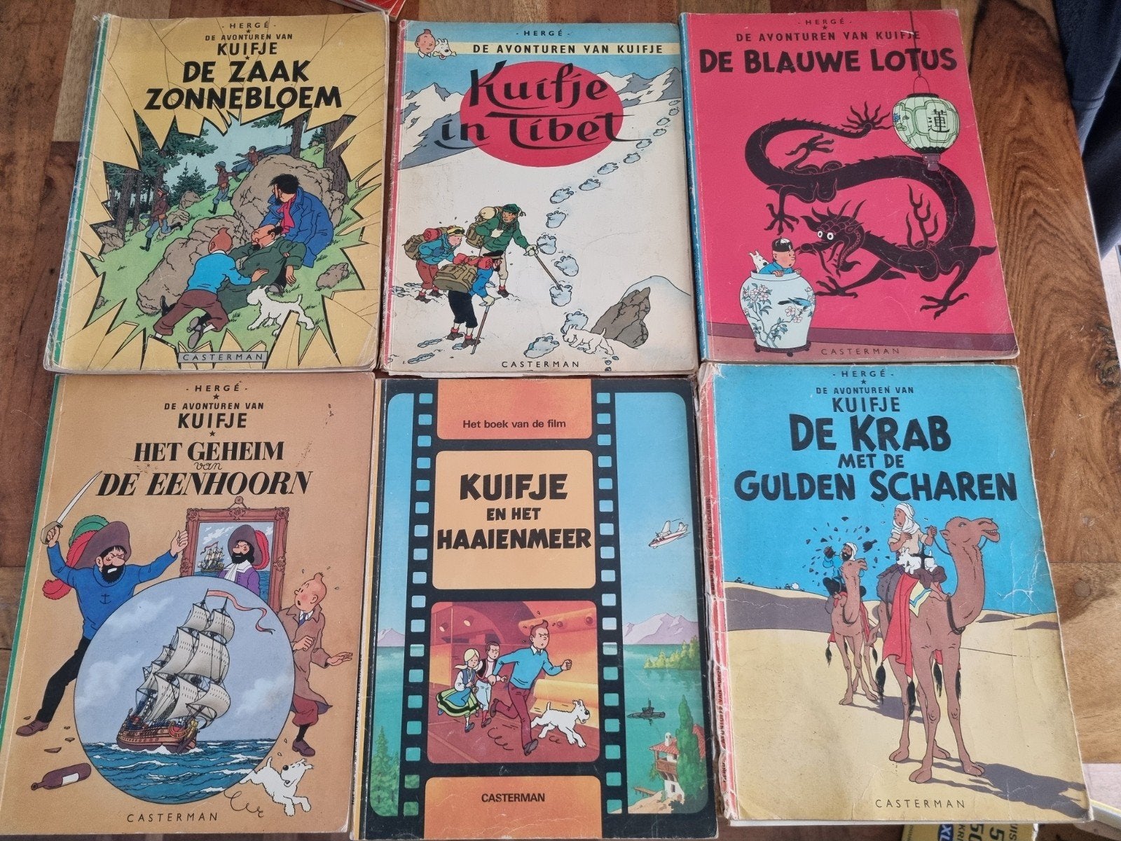 Grote collectie stripboeken: Suske en Wiske, Kuifje, Asterix, Meerdere stripboeken, Ophalen of Verzenden, Gelezen