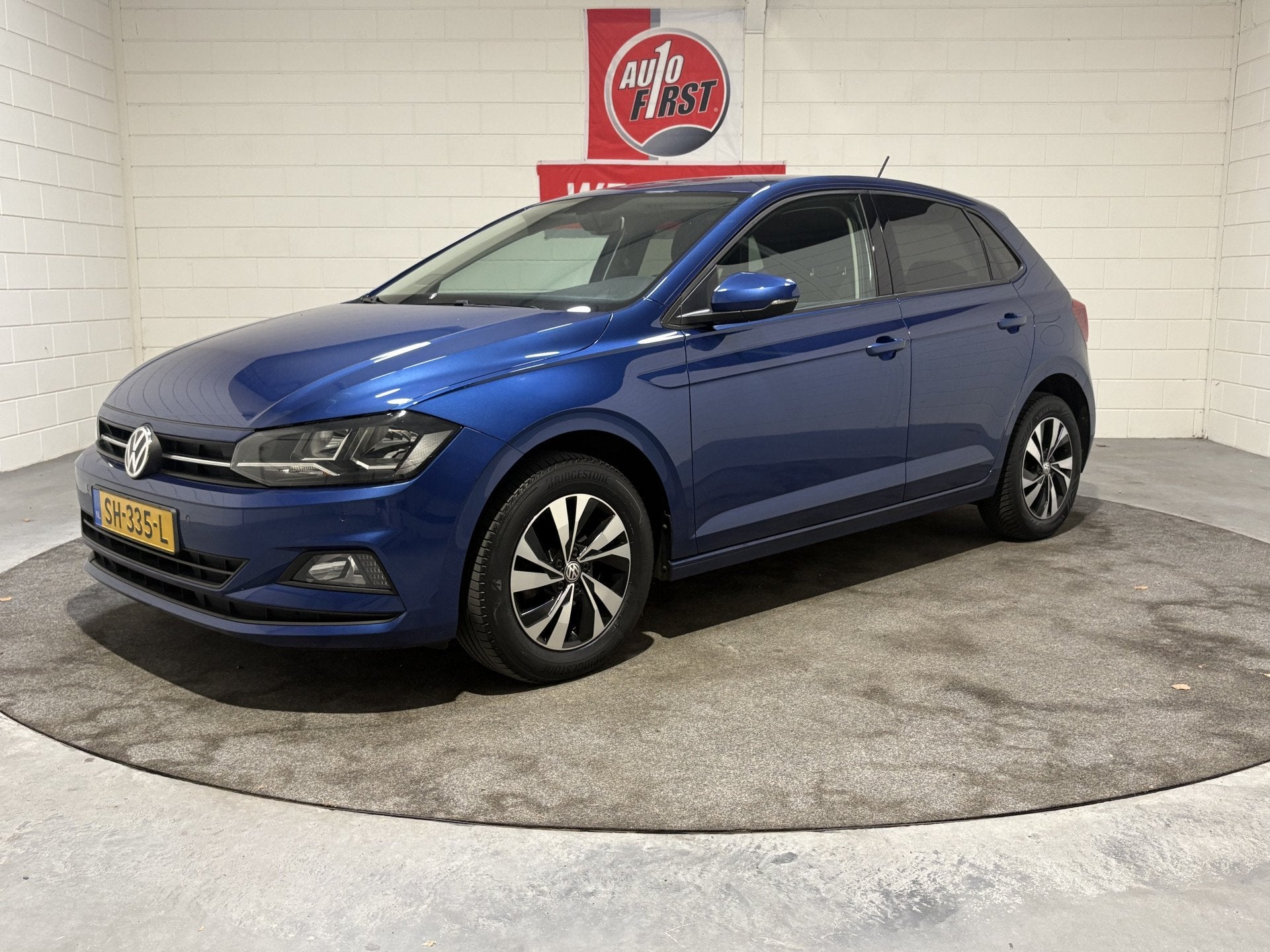 Volkswagen Polo 1.0 TSI Comfortline, Keurige auto, Airco, Cr, Voorwielaandrijving, Stof, 1045 kg, Blauw
