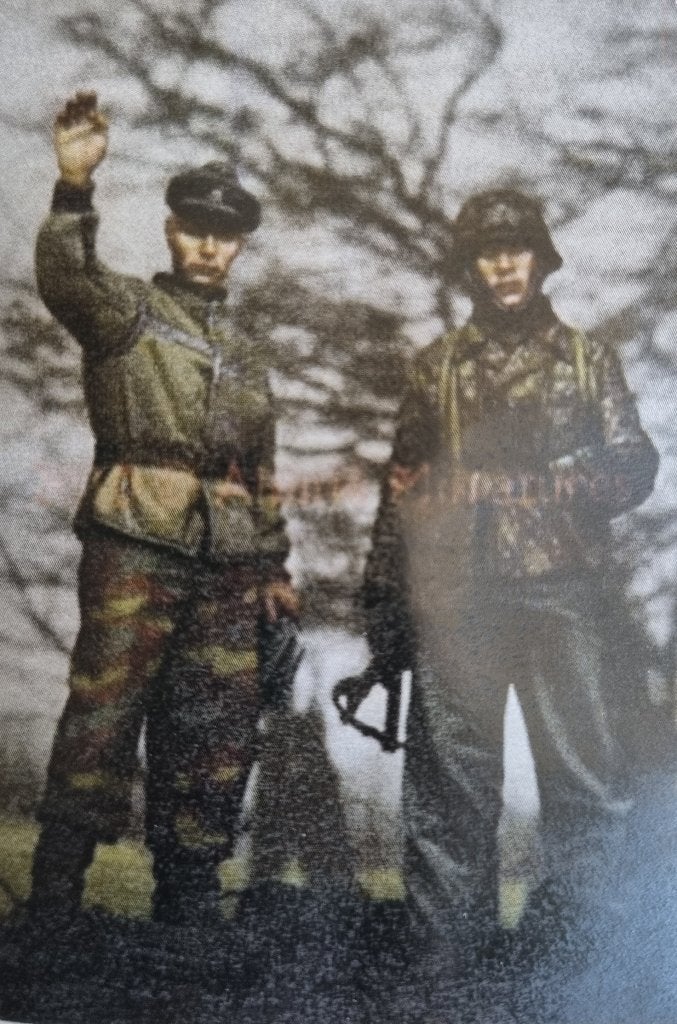 Resin set 2 figuren German Soldiers 1:35, Ophalen of Verzenden, Nieuw, 1:35 tot 1:50, Figuur of Figuren