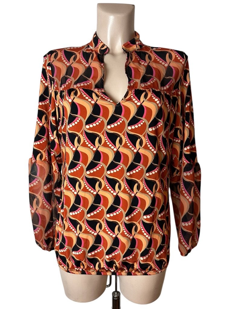 Tessa Koops shirt lange mouw NIEUW S, Maat 38/40 (M), Nieuw, Ophalen of Verzenden, Rood