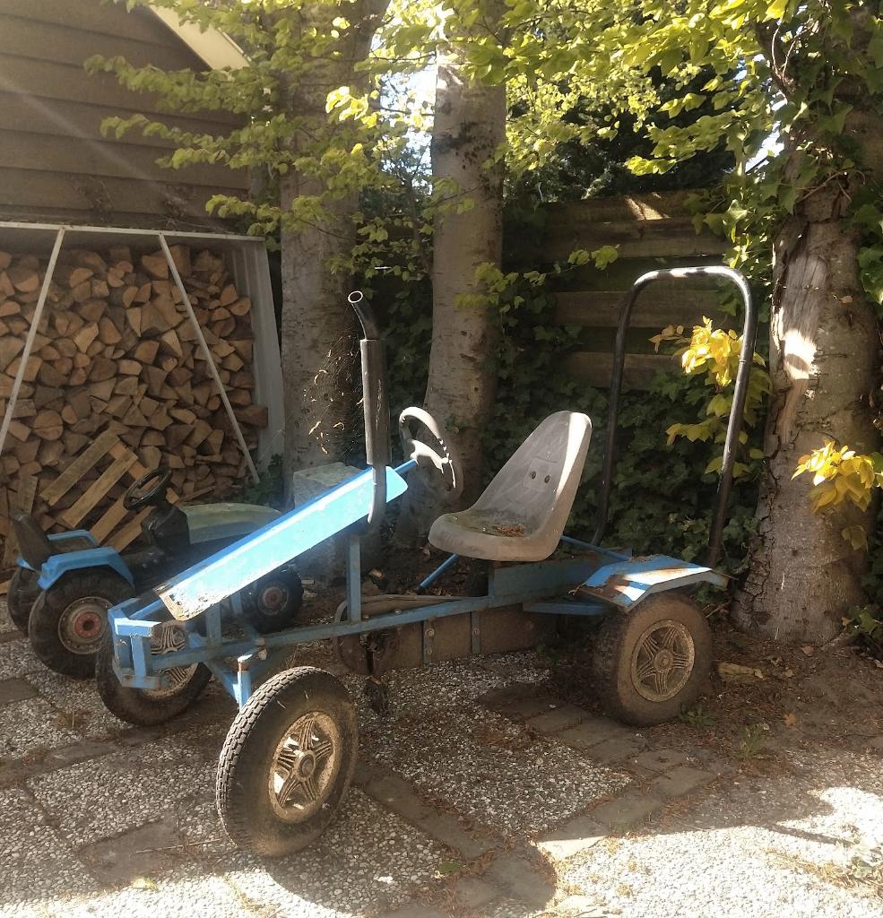 Mammoet robuste skelter, Kinderen en Baby's, Speelgoed | Buiten | Skelters, Ophalen, Gebruikt, Mammoet