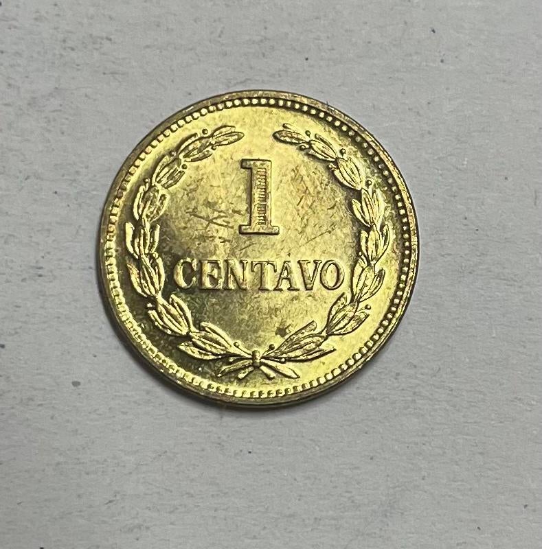 1 centavo El Salvador 1977, Ophalen of Verzenden, Midden-Amerika