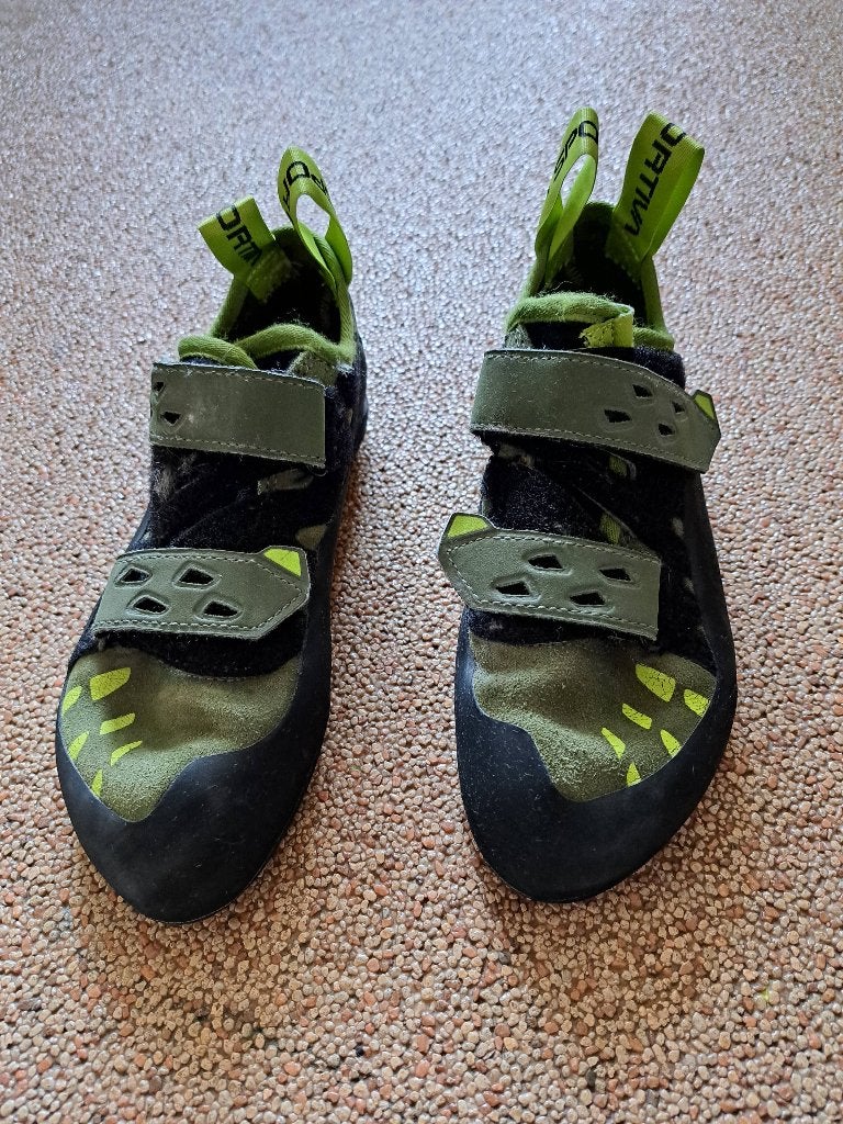 Klimschoenen La Sportiva maat 37,5, Ophalen of Verzenden, Gebruikt, Klimsportschoenen