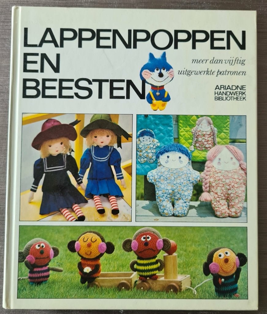 Poppen in de maak - Ron en Olga van der Most+ Lappenpoppen, Boeken, Ophalen of Verzenden, Zo goed als nieuw, Poppen maken