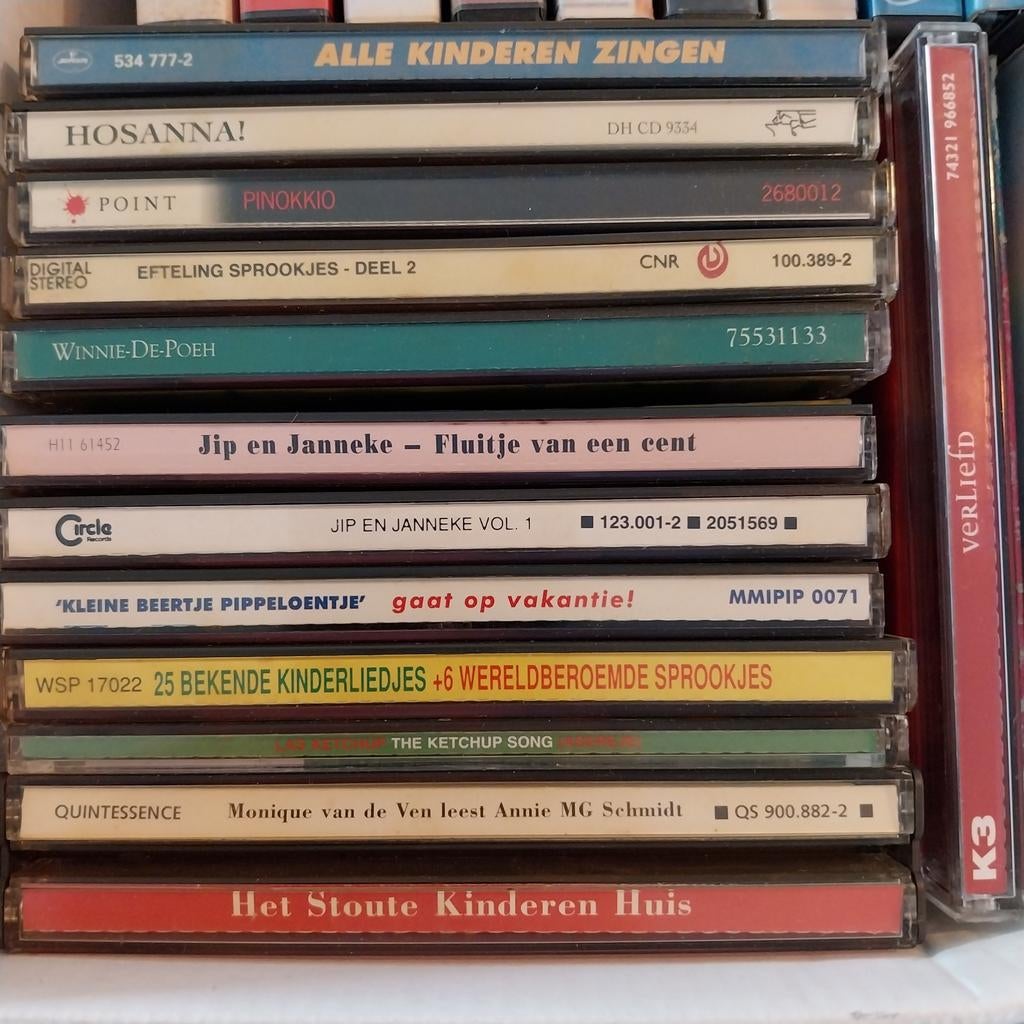 14 Kinder CD's: Luisterverhalen, Sprookjes & Liedjes, Ophalen of Verzenden, Gebruikt, Verhaal of Sprookje, 6 tot 9 jaar
